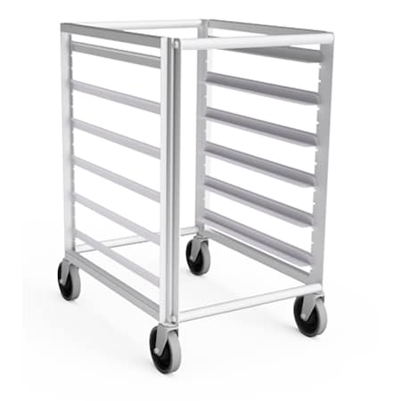 Lockwood Manufacturing Half Height 6 Tray Rack, Adjust Slides, 4.5" Centers For 18" Wide Pans RR35-6